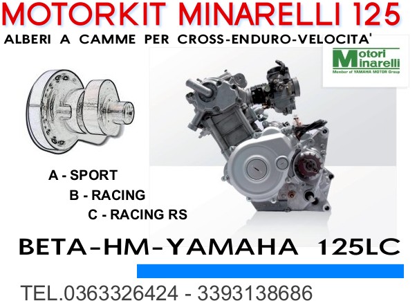 Yamaha minarelli 125
